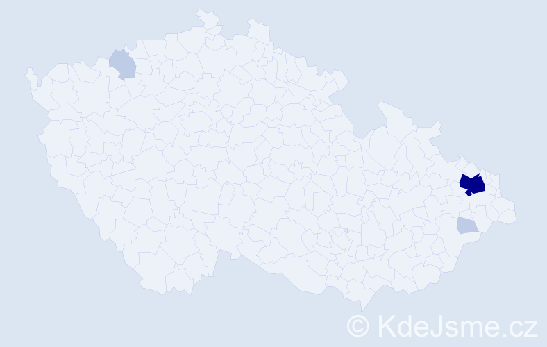 Příjmení: 'Burakowská', počet výskytů 12 v celé ČR