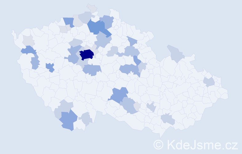 Příjmení: 'Herbst', počet výskytů 140 v celé ČR