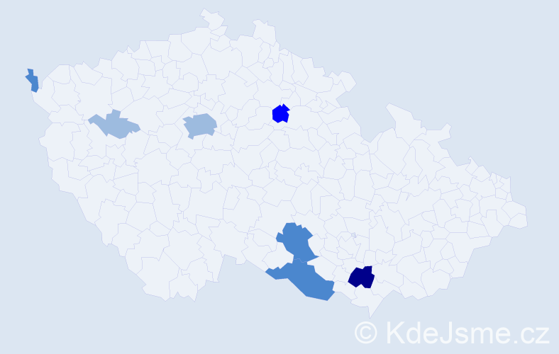 Příjmení: 'Stroh', počet výskytů 15 v celé ČR