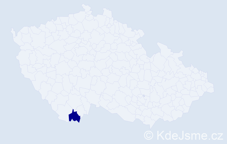 Příjmení: 'Lotokovskyy', počet výskytů 1 v celé ČR