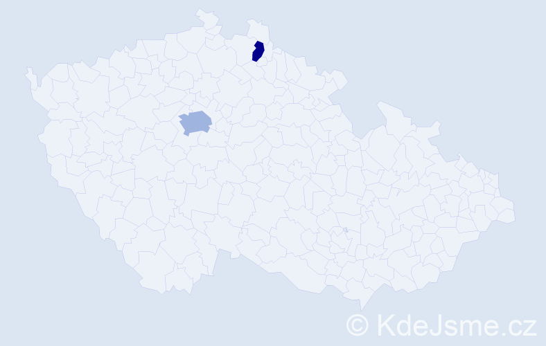 Příjmení: 'Kanasugi', počet výskytů 3 v celé ČR