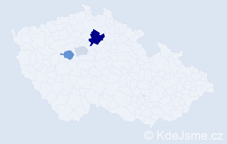 Příjmení: 'Loquens', počet výskytů 7 v celé ČR