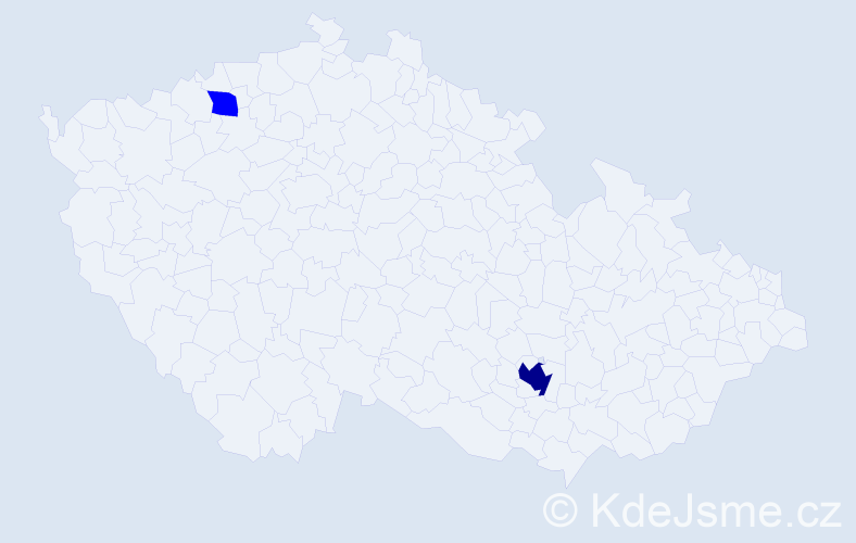 Příjmení: 'Schnur', počet výskytů 3 v celé ČR