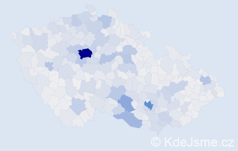 Příjmení: 'Svoboda', počet výskytů 25202 v celé ČR