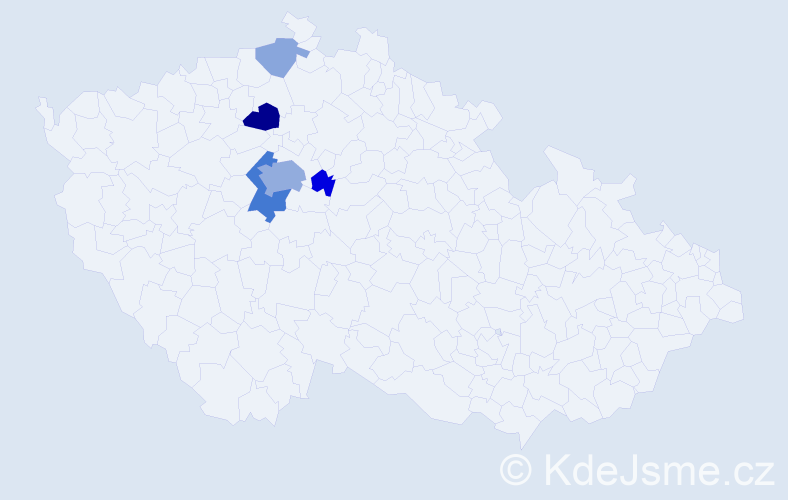 Příjmení: 'Egemová', počet výskytů 15 v celé ČR