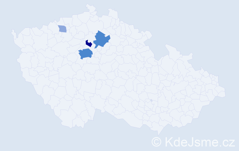 Příjmení: 'Segert', počet výskytů 10 v celé ČR