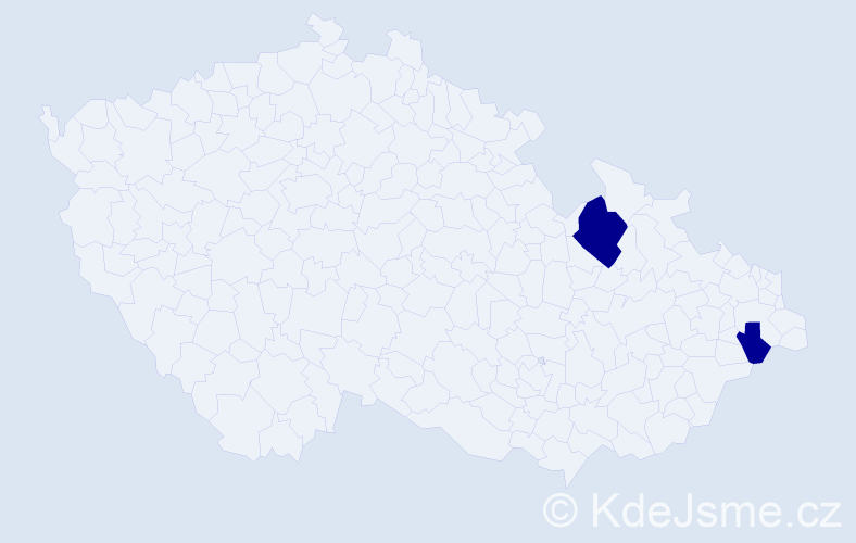 Příjmení: 'Ščuryová', počet výskytů 4 v celé ČR
