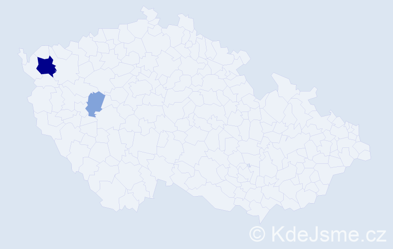 Příjmení: 'Filkoházyová', počet výskytů 7 v celé ČR