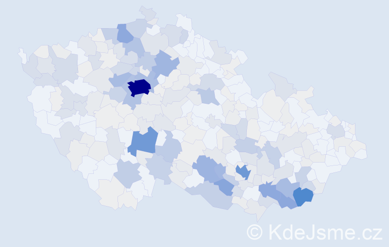 Příjmení: 'Knotková', počet výskytů 1371 v celé ČR