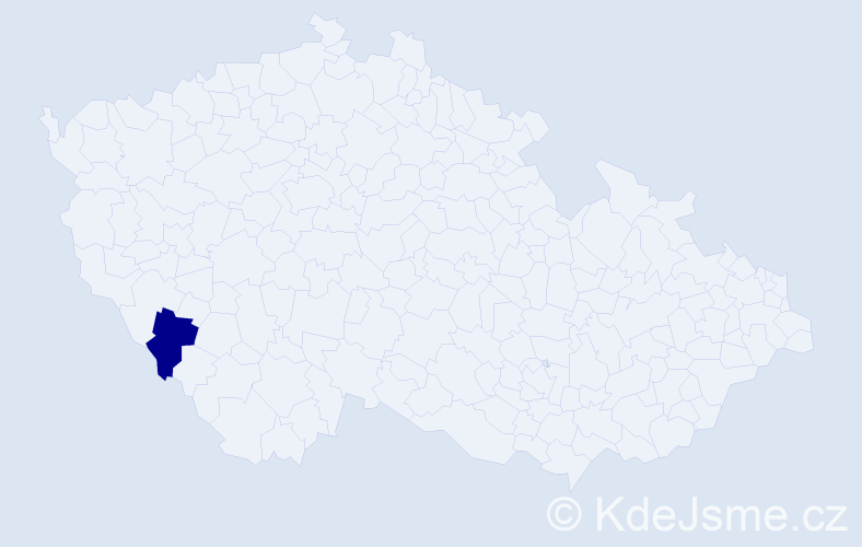 Příjmení: 'Keila', počet výskytů 11 v celé ČR