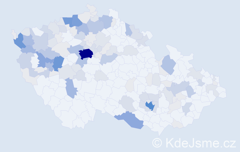 Příjmení: 'Roth', počet výskytů 453 v celé ČR