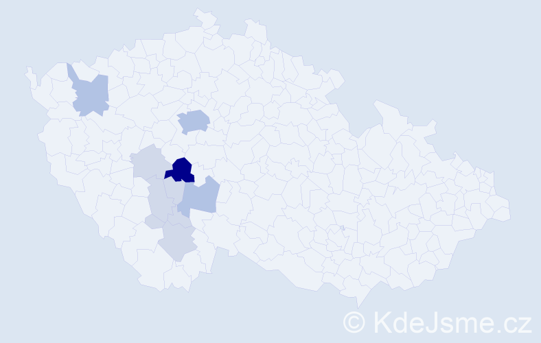 Příjmení: 'Pecholt', počet výskytů 28 v celé ČR