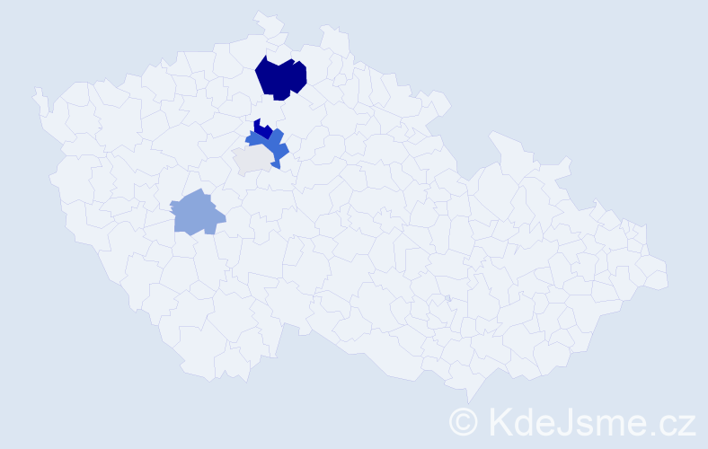 Příjmení: 'Löserová', počet výskytů 12 v celé ČR