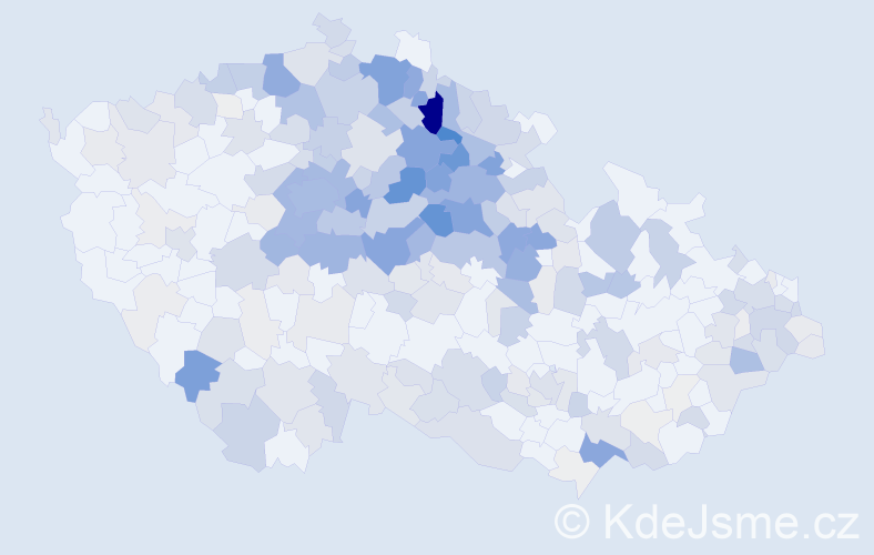 Příjmení: 'Vojtíšková', počet výskytů 1141 v celé ČR