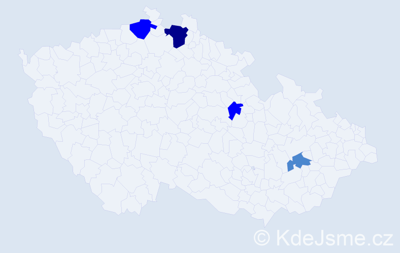 Příjmení: 'Slatinka', počet výskytů 12 v celé ČR