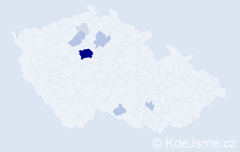 Příjmení: 'Matsunych', počet výskytů 28 v celé ČR