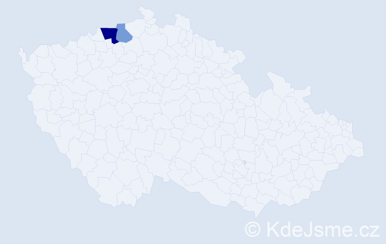 Příjmení: 'Berzkowitsch', počet výskytů 4 v celé ČR