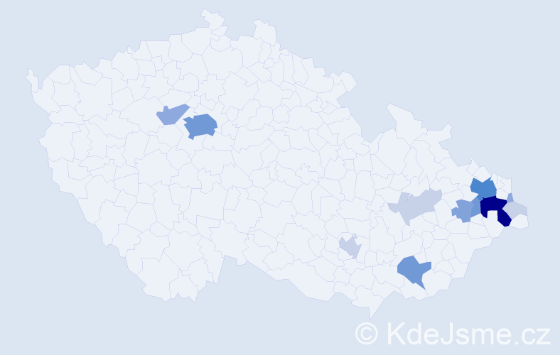 Příjmení: 'Neusser', počet výskytů 40 v celé ČR
