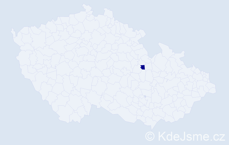 Příjmení: '"Frajdlová Miková"', počet výskytů 1 v celé ČR