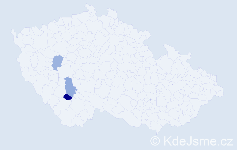 Příjmení: 'Plundrich', počet výskytů 18 v celé ČR