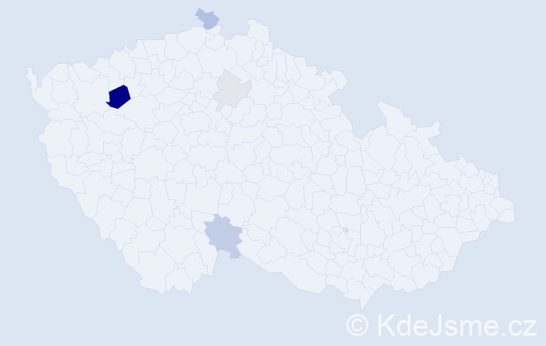 Příjmení: 'Belušiak', počet výskytů 12 v celé ČR