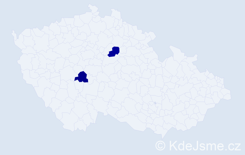 Příjmení: 'Delijannis', počet výskytů 7 v celé ČR
