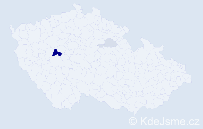 Příjmení: 'Kušmirková', počet výskytů 6 v celé ČR