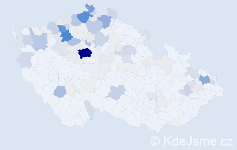 Příjmení: 'Grundza', počet výskytů 866 v celé ČR
