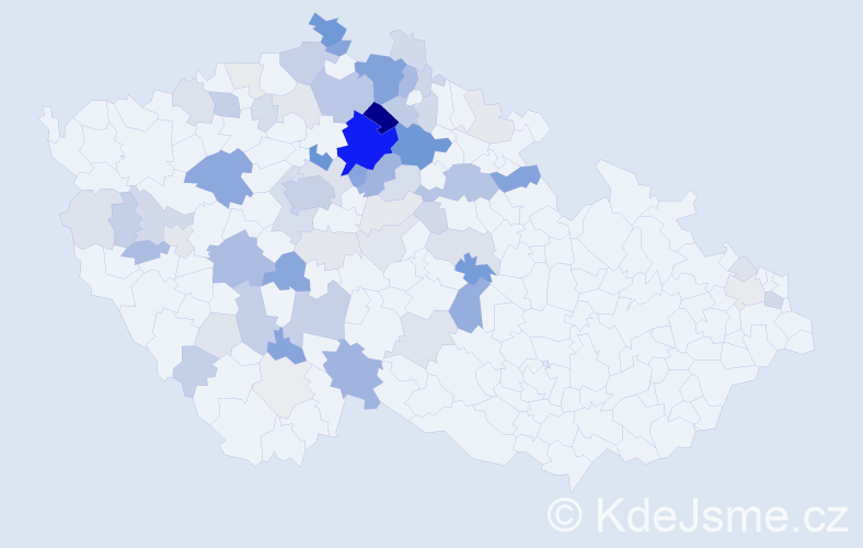 Příjmení: 'Žďánská', počet výskytů 245 v celé ČR