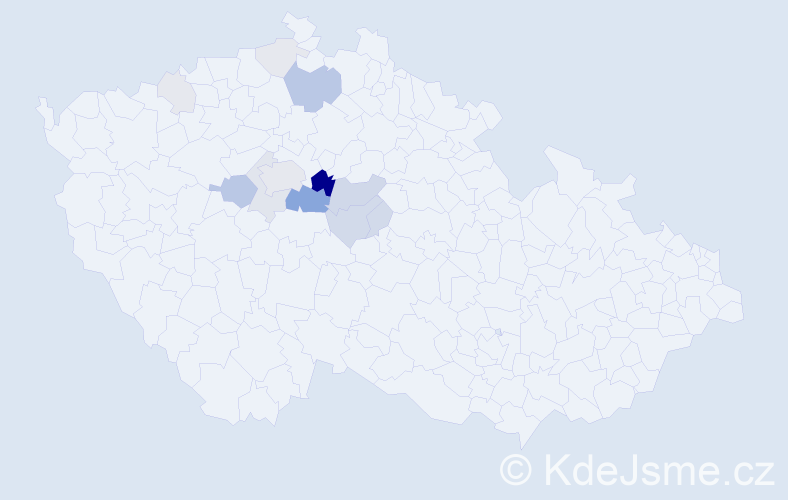 Příjmení: 'Splavec', počet výskytů 48 v celé ČR