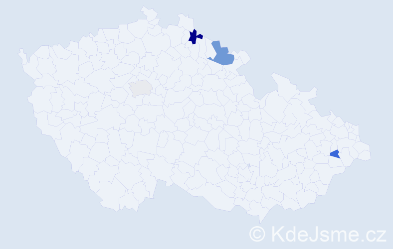 Příjmení: 'Kotrbancová', počet výskytů 6 v celé ČR