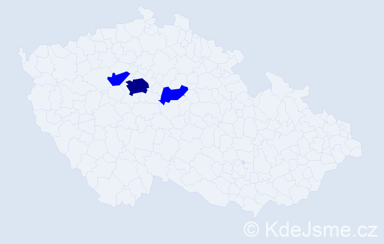 Příjmení: 'Geberlová', počet výskytů 4 v celé ČR