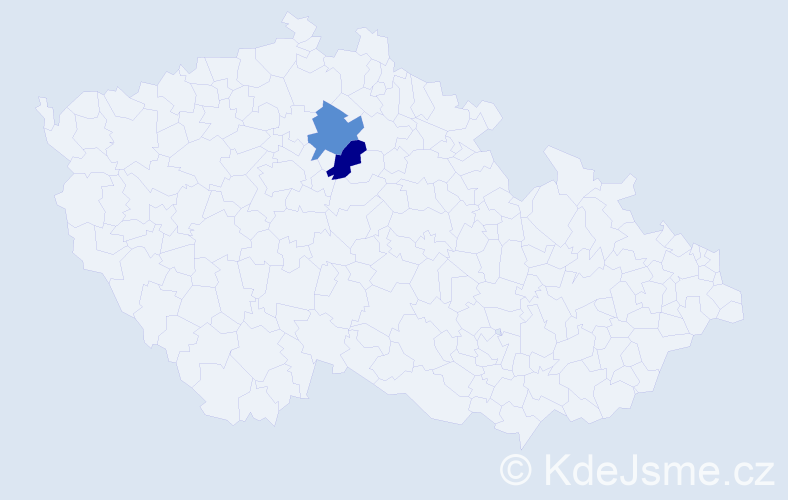 Příjmení: 'Čenkeiová', počet výskytů 2 v celé ČR