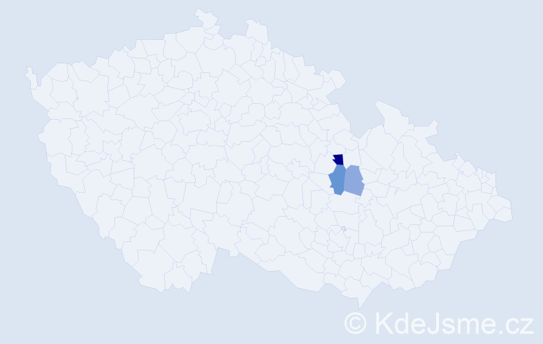 Příjmení: 'Lešinger', počet výskytů 12 v celé ČR