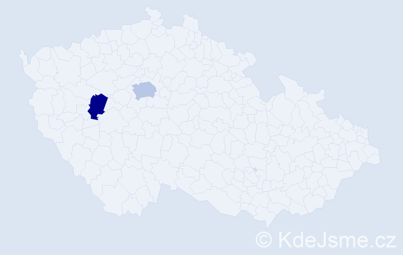 Příjmení: '"Al-Jumaily"', počet výskytů 8 v celé ČR