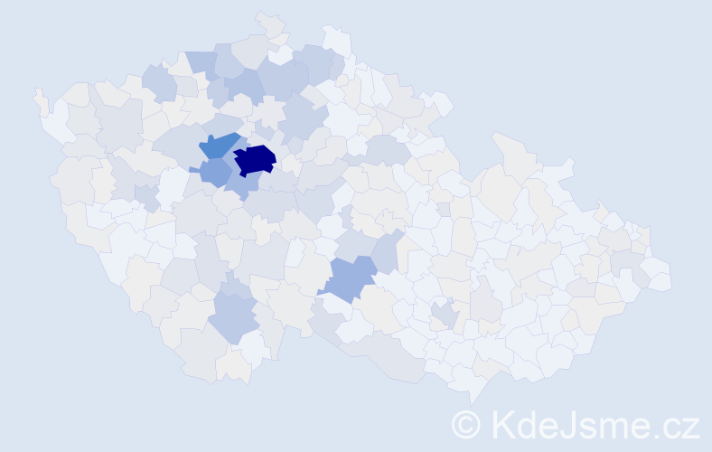 Příjmení: 'Landová', počet výskytů 1369 v celé ČR