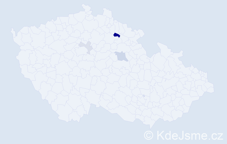 Příjmení: 'Reimont', počet výskytů 7 v celé ČR