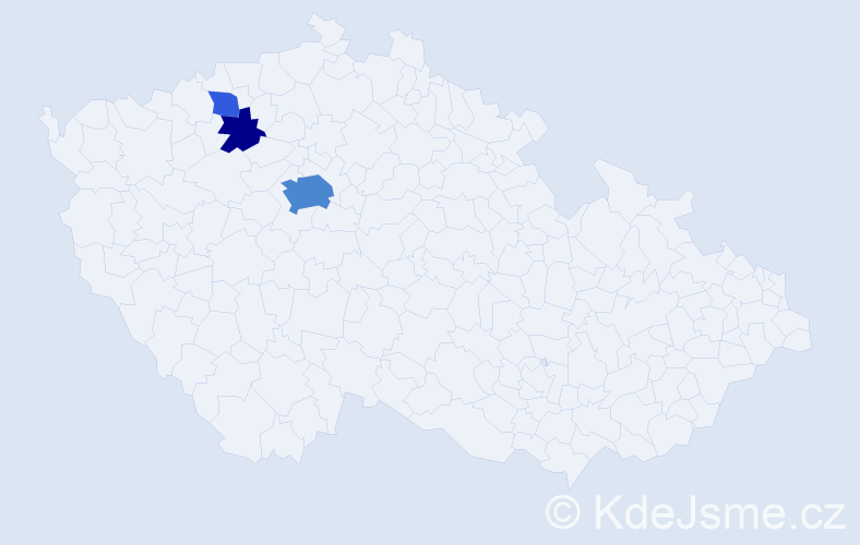 Příjmení: 'Liehm', počet výskytů 10 v celé ČR
