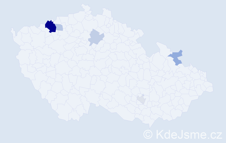 Příjmení: 'Berthold', počet výskytů 13 v celé ČR