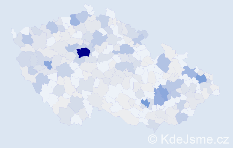 Příjmení: 'Steiner', počet výskytů 904 v celé ČR