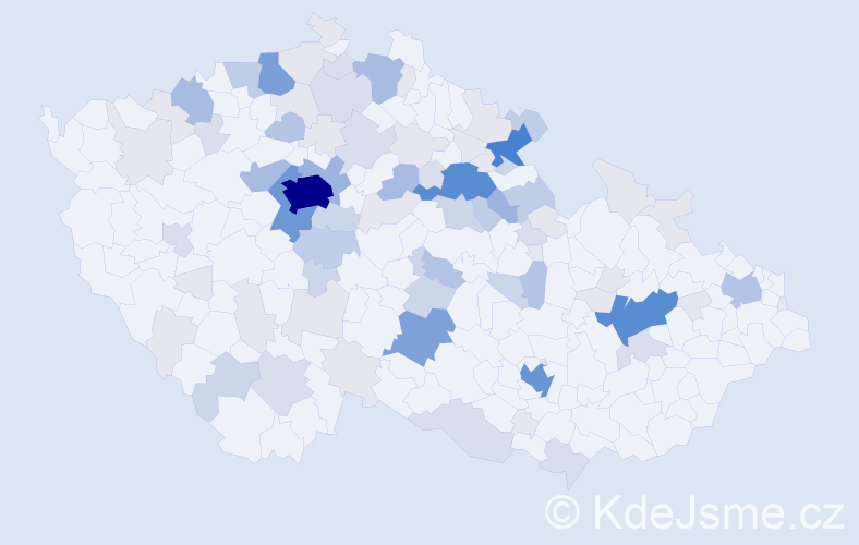 Příjmení: 'Andres', počet výskytů 297 v celé ČR