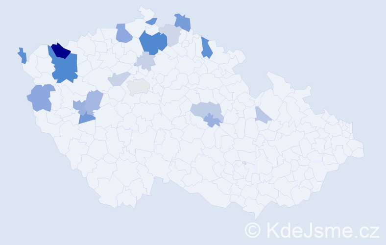 Příjmení: 'Wendlerová', počet výskytů 65 v celé ČR