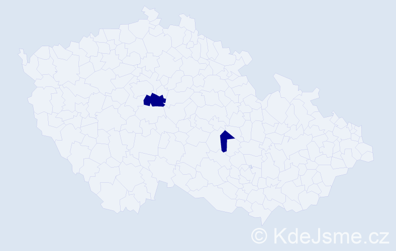 Příjmení: 'Arslanalp', počet výskytů 2 v celé ČR