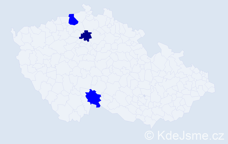 Příjmení: '"De Gennaro"', počet výskytů 4 v celé ČR