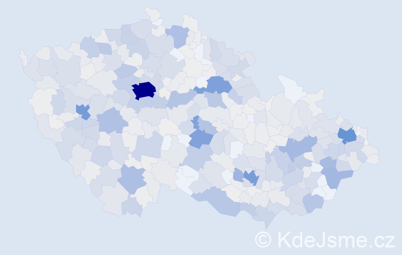 Příjmení: 'Šrámek', počet výskytů 3093 v celé ČR