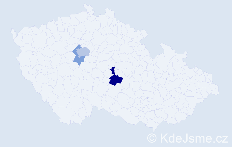 Příjmení: 'Rompala', počet výskytů 6 v celé ČR