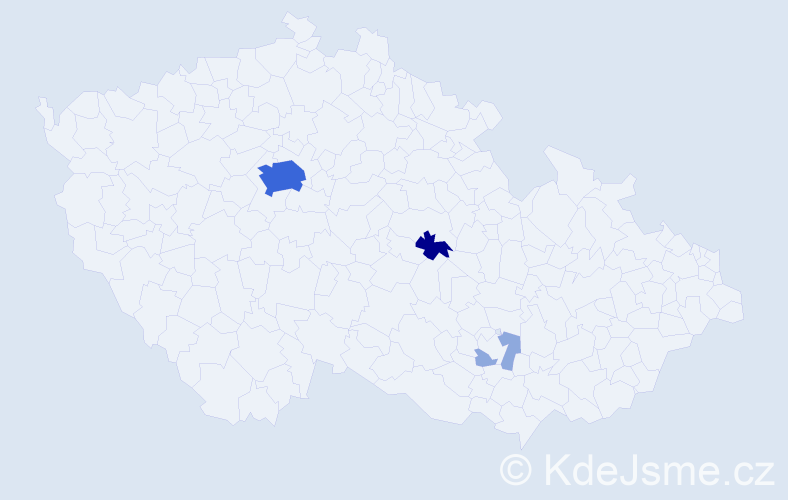 Příjmení: 'Steel', počet výskytů 12 v celé ČR