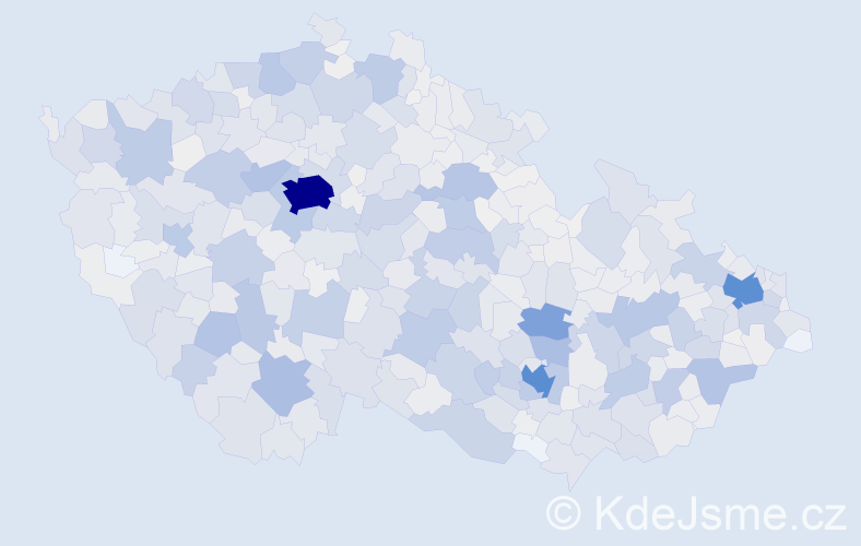 Příjmení: 'Staněk', počet výskytů 6386 v celé ČR