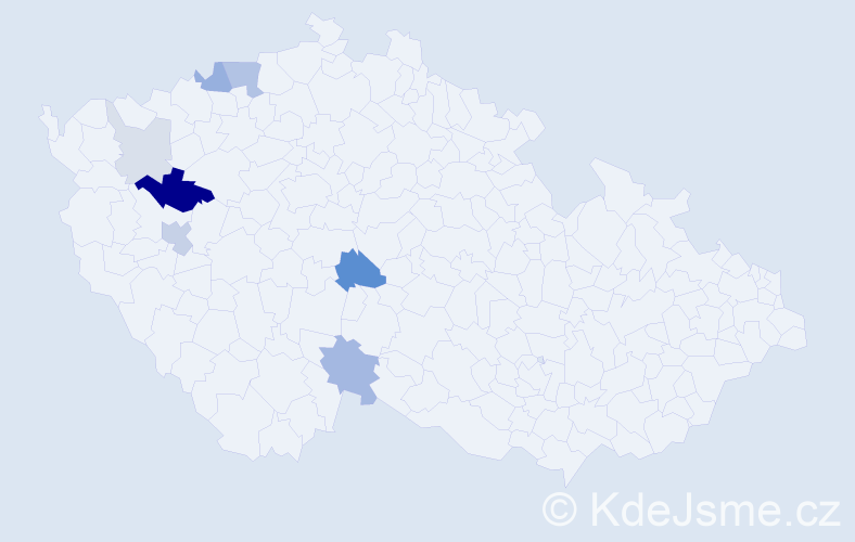 Příjmení: 'Khaur', počet výskytů 20 v celé ČR