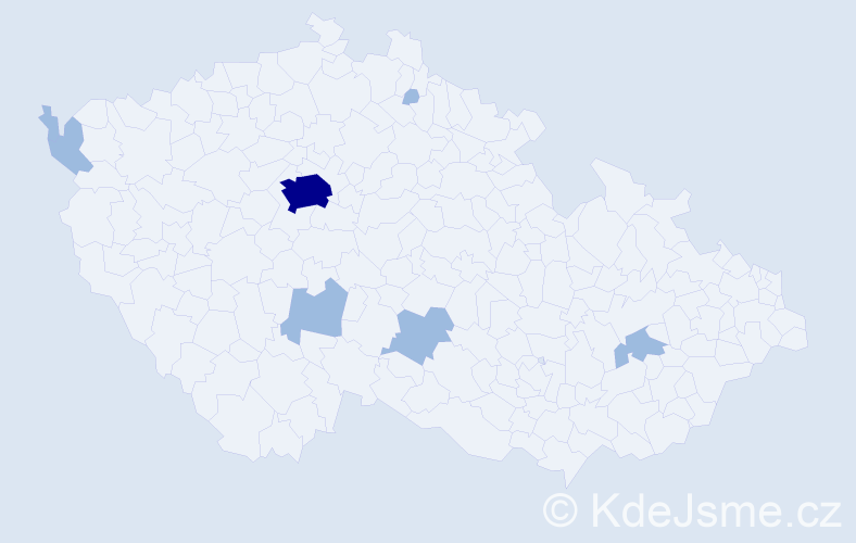 Příjmení: '"Le Thi Thuy"', počet výskytů 10 v celé ČR